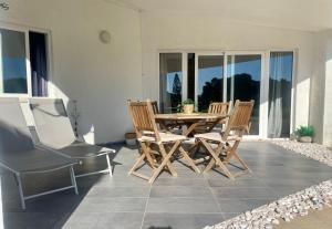 Balkón nebo terasa v ubytování Casa da praia