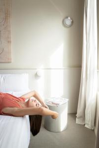 Voodi või voodid majutusasutuse BYPILLOW The Bloom toas