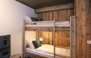 Ένα ή περισσότερα κρεβάτια σε δωμάτιο στο Ferienwohnung 1 Stock