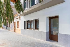 Bygningen som lejligheden ligger i