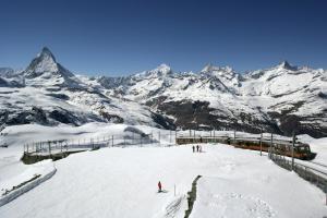 3100 Kulmhotel Gornergrat v zimě