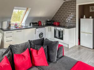 Köök või kööginurk majutusasutuses The Snug