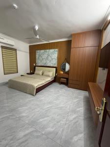 Postel nebo postele na pokoji v ubytování Homestay Thế Anh