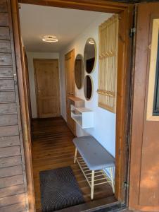 Ένα ή περισσότερα κρεβάτια σε δωμάτιο στο Sommerstall