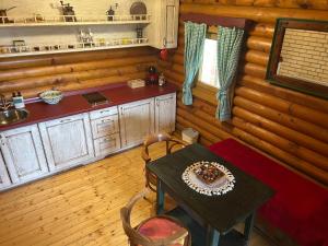 Nhà bếp/bếp nhỏ tại Jazvenik Hill House