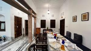 Χώρος καθιστικού στο Mosaics Guest House