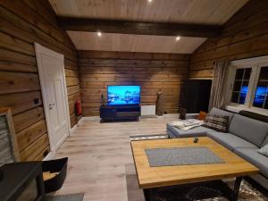 Μια τηλεόραση ή/και κέντρο ψυχαγωγίας στο Luster Lodge