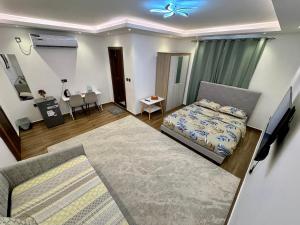 Ένα ή περισσότερα κρεβάτια σε δωμάτιο στο Luxury Private Room near airport