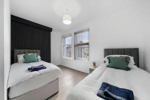 Postel nebo postele na pokoji v ubytování Bibbys