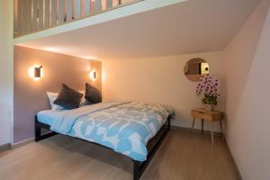 Ένα ή περισσότερα κρεβάτια σε δωμάτιο στο Just A Nap Khaoyai