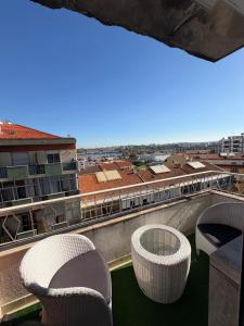 Μπαλκόνι ή βεράντα στο Quarto Relaxante e Agradável