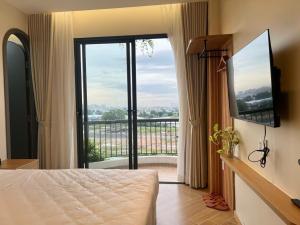 Μια τηλεόραση ή/και κέντρο ψυχαγωγίας στο LUMI Reverside Hotel