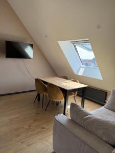 TV a/nebo společenská místnost v ubytování Himmelblick Pirmasens