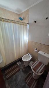 Ένα μπάνιο στο Cabañas Ganesha