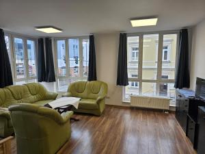 Χώρος καθιστικού στο Döbeln ,Unterkunft für Montagen Arbeiter & Familien