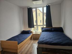 Ένα ή περισσότερα κρεβάτια σε δωμάτιο στο Döbeln ,Unterkunft für Montagen Arbeiter & Familien