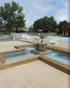 Бассейн в Chalet prestige 13 piscine partagée или поблизости +11 фотографий