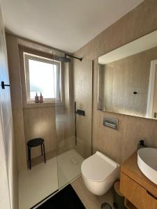 Et badeværelse på Casa das Oliveiras