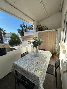 En balkon eller terrasse på Casa das Oliveiras