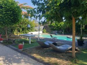 Πισίνα στο ή κοντά στο Le jardin de Séverine