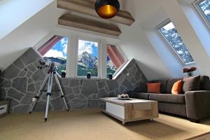 A seating area at Apartment Luna