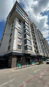 Το κτήριο όπου στεγάζεται  το διαμέρισμα