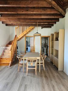 Η κουζίνα ή μικρή κουζίνα στο Casa familiar con encanto