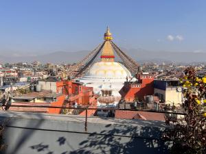 Et lokalt vartegn tæt på lejligheden