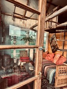 Χώρος καθιστικού στο Al Aire Libre