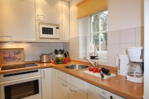 Køkken eller tekøkken på Brise Remise -Seepark Heringsdorf