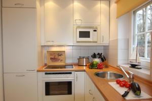 Køkken eller tekøkken på Brise Remise -Seepark Heringsdorf