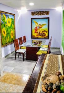 Istumisnurk majutusasutuses Casa Del Pintor