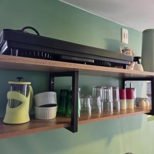 Кухня или мини-кухня в Studio Corcovado
