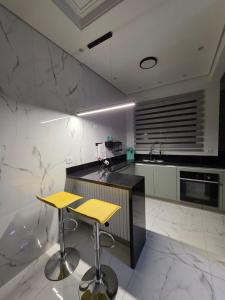 Køkken eller tekøkken på Conforto, Balão & Paraquedas