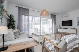 Un televizor și/sau centru de divertisment la Villa Conchas by Algarvemanta