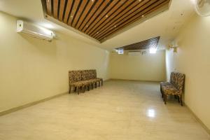 Χώρος καθιστικού στο Hotel Melano Ambala Chandigarh Rd Zirakpur SkyJumper park