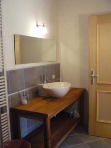 Ένα μπάνιο στο Chalet de La Poya