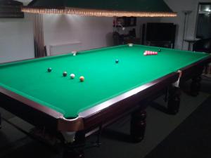 Biliár nebo kulečník v ubytování Premier Room