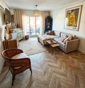 Posezení v ubytování Light Blue Apartment Orihuela Costa