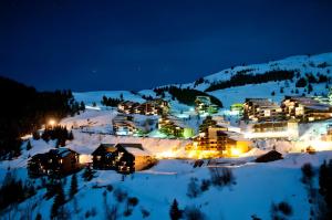 Το Studio 4 personnes pied des pistes τον χειμώνα