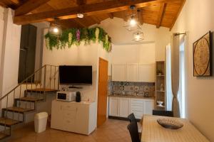 Kuchyň nebo kuchyňský kout v ubytování Casa Ruicella