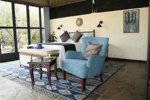 Χώρος καθιστικού στο River Edge Lodge Masai Mara, Talek
