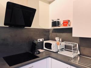 Kuchyň nebo kuchyňský kout v ubytování La Vallée d Anna + 4 fotografie