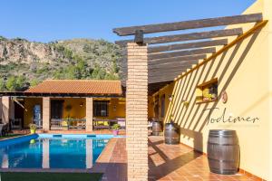 Bazén v ubytování Todimer villa refugio nebo v jeho okolí