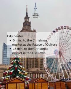 Vista general de Varsovia o vista desde el hostal