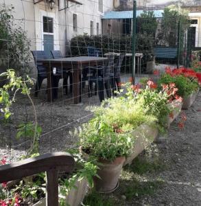 Un jardín fuera de Gîte LE Rebattu