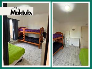 En eller flere senge i et værelse på Maktub Alojamiento + 14 billeder