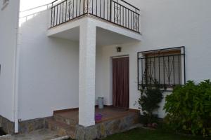 Balkón nebo terasa v ubytování La lechuza blanca