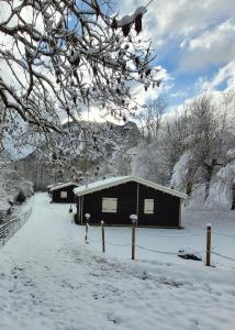 Το LES CHALETS de MONTORGUEIL τον χειμώνα
