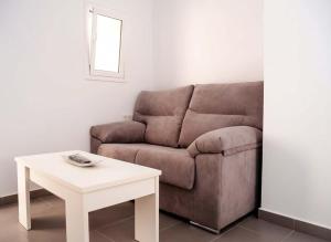 Et opholdsområde på Estudio cerca de la playa y del centro